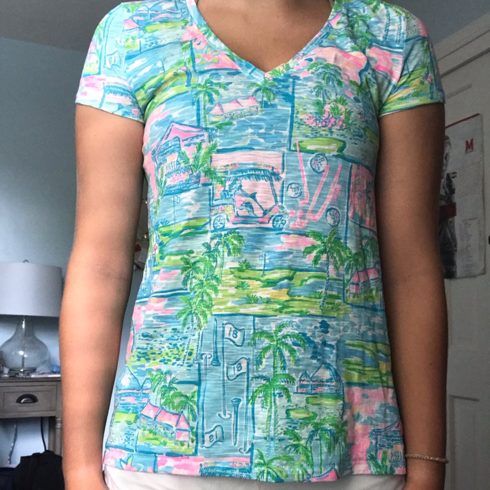 NEVER WORN Lily Pulitzer Printed Golf Tee!